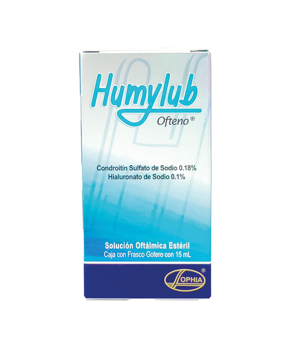 HUMYLUB OFTENO GOTAS OFTALMICAS CAJA X 15 ML