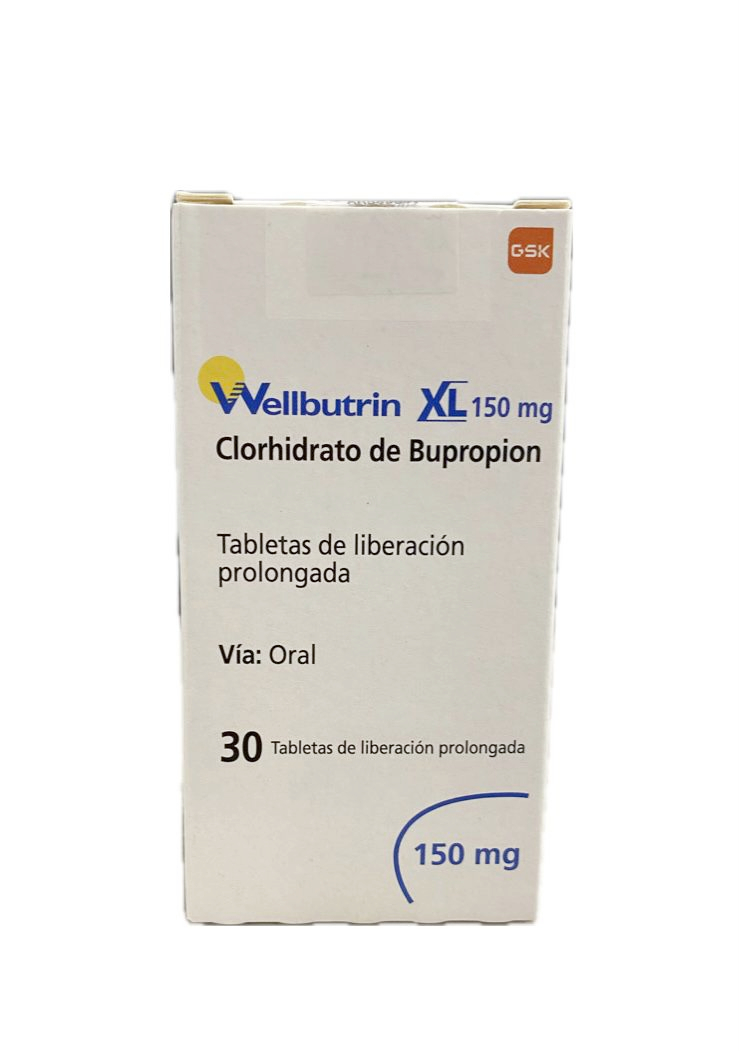 WELLBUTRIN XL 150 MG CAJA X 30 TABLETAS LP