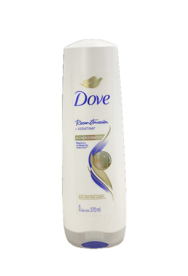 ACONDICIONADOR DOVE RECONSTRUCCION + KERATINA FRASCO X 370 ML