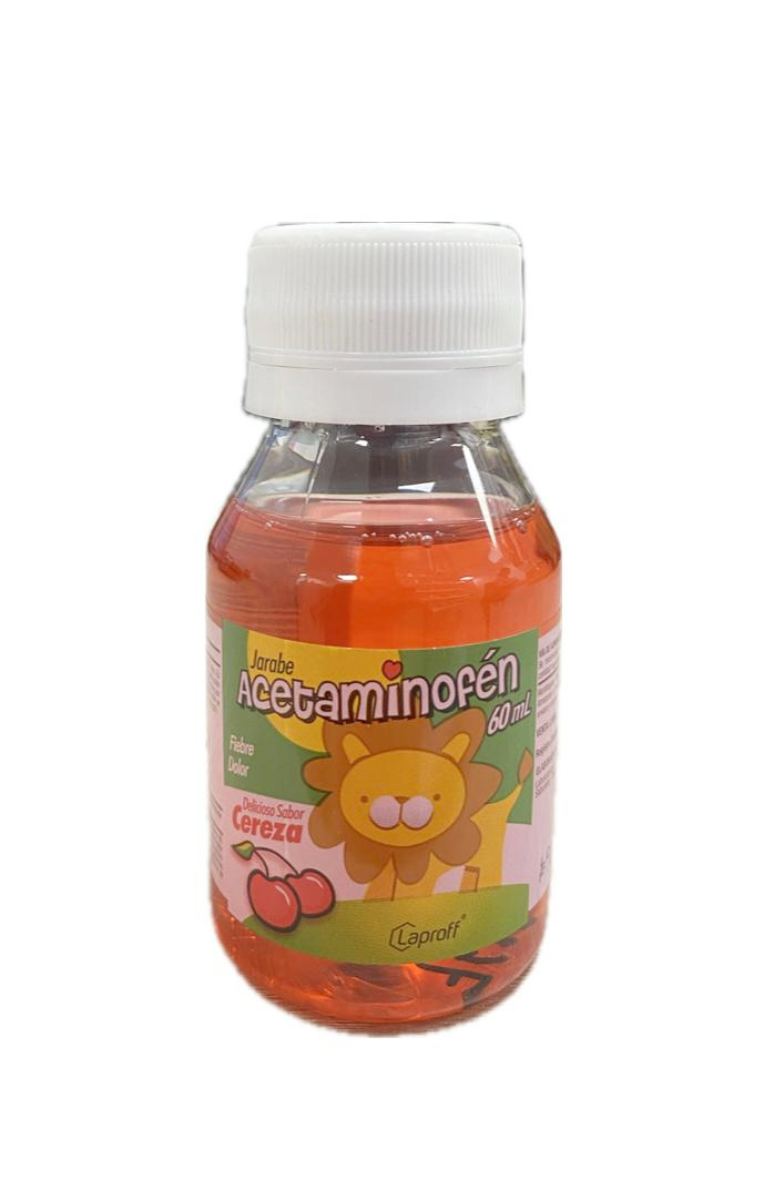 ACETAMINOFEN 150 MG JARABE FRASCO X 60 ML LAPROFF