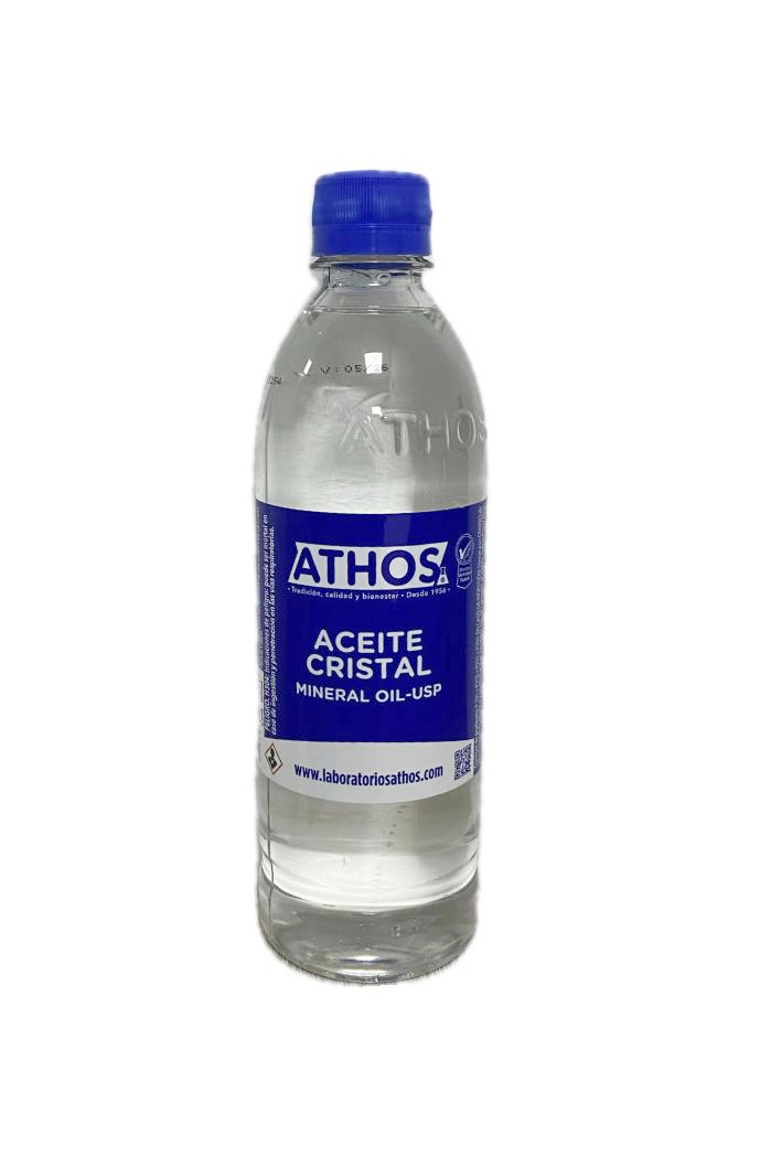 ACEITE CRISTAL MINERAL ATHOS FRASCO X 500 ML 