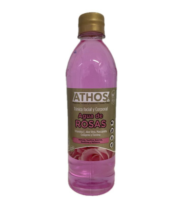 AGUA DE ROSAS FRASCO X 500 ML ATH