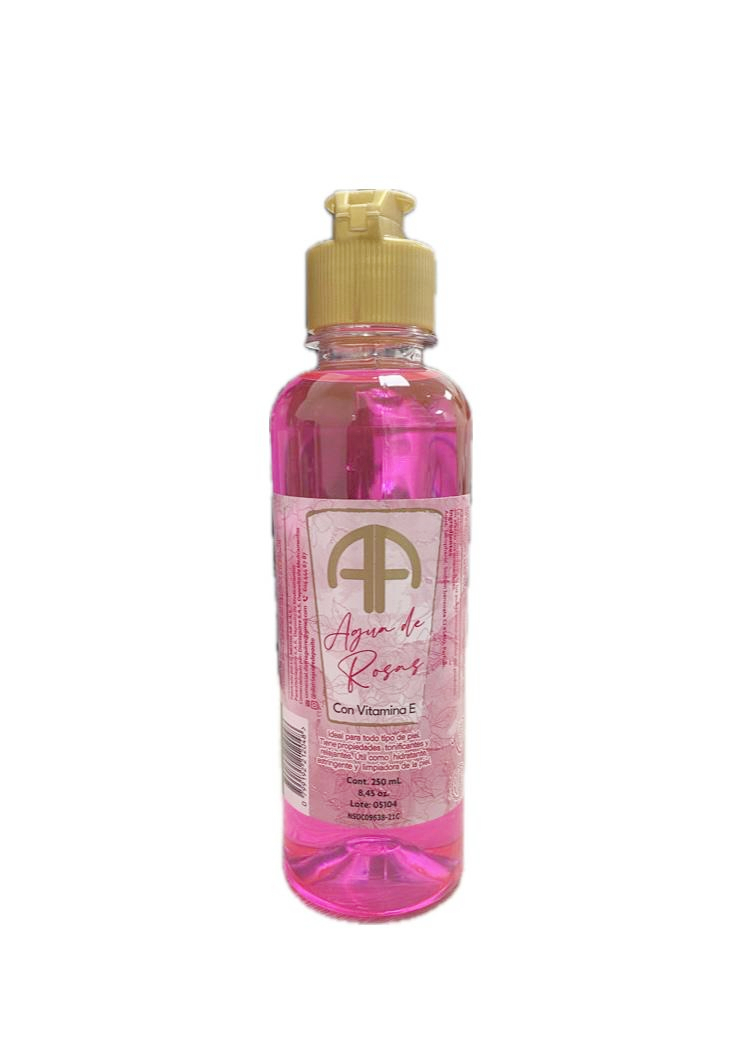 AGUA DE ROSAS CON VITAMINA E FRASCO X 250 ML AA 