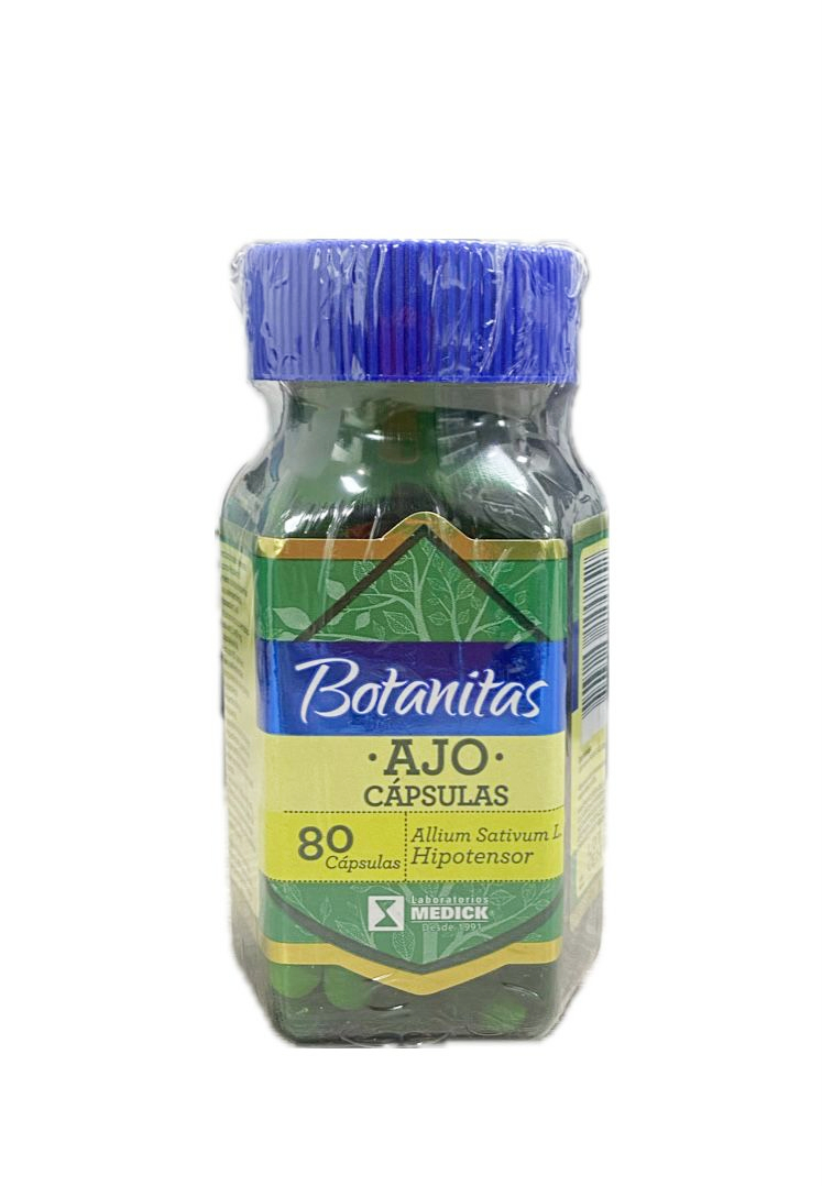 AJO FRASCO X 80 CAPSULAS BOTANITAS