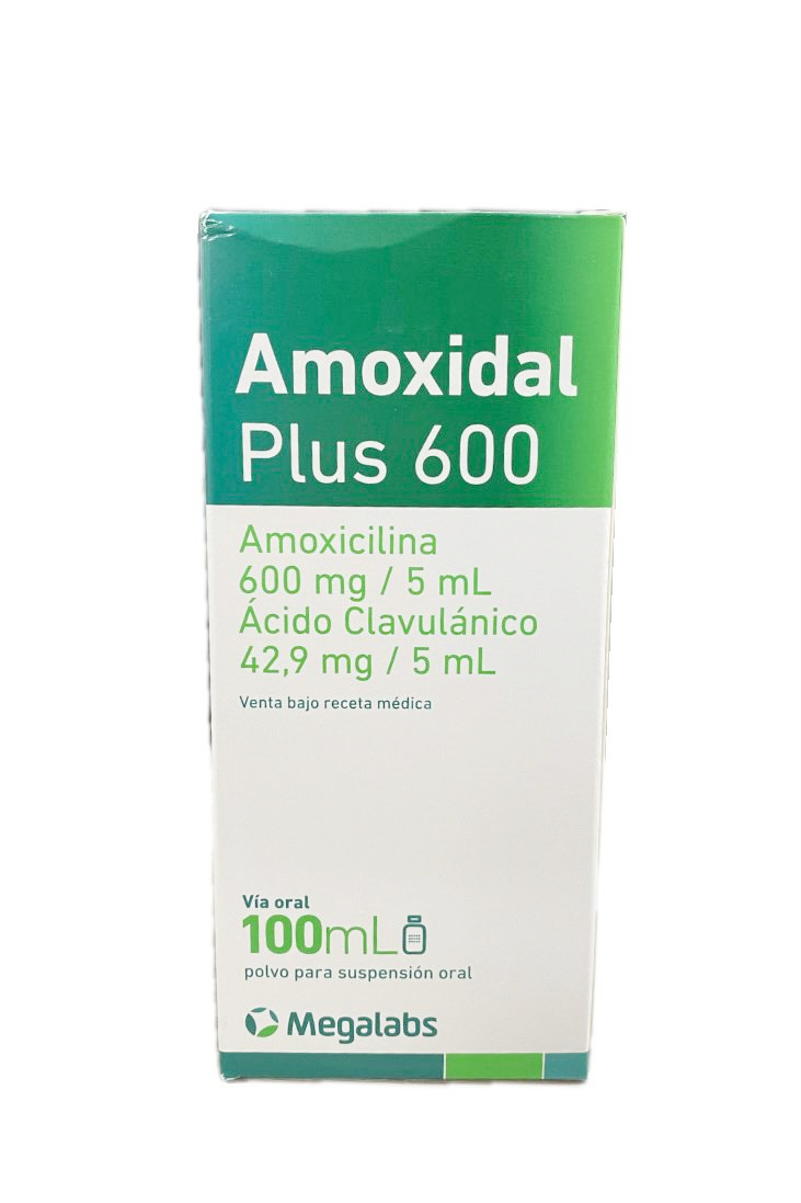 AMOXIDAL PLUS 600 SUSPENSION FRASCO X 100 ML