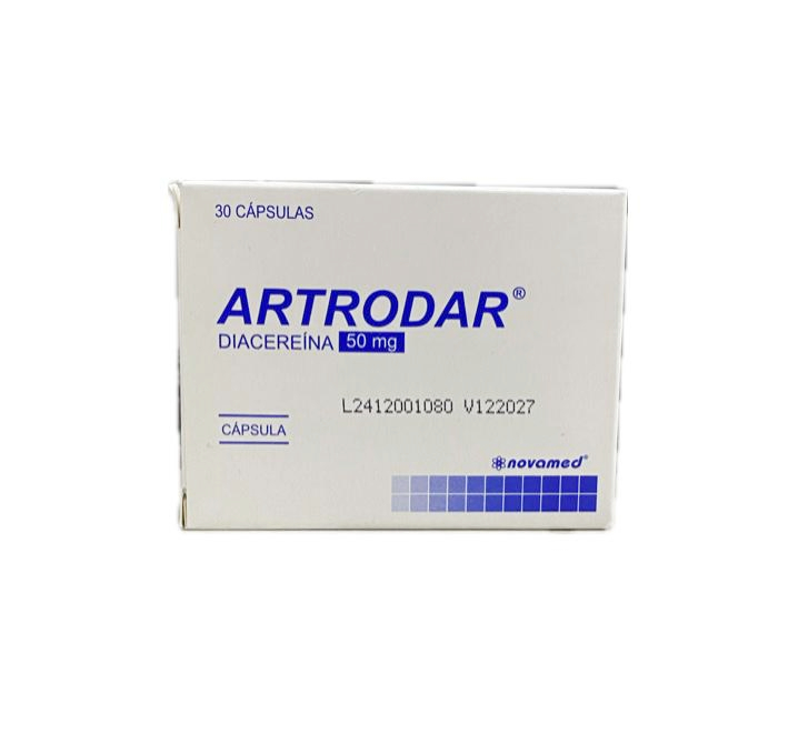 ARTRODAR 50 MG CAJA X 30 CAPSULAS 