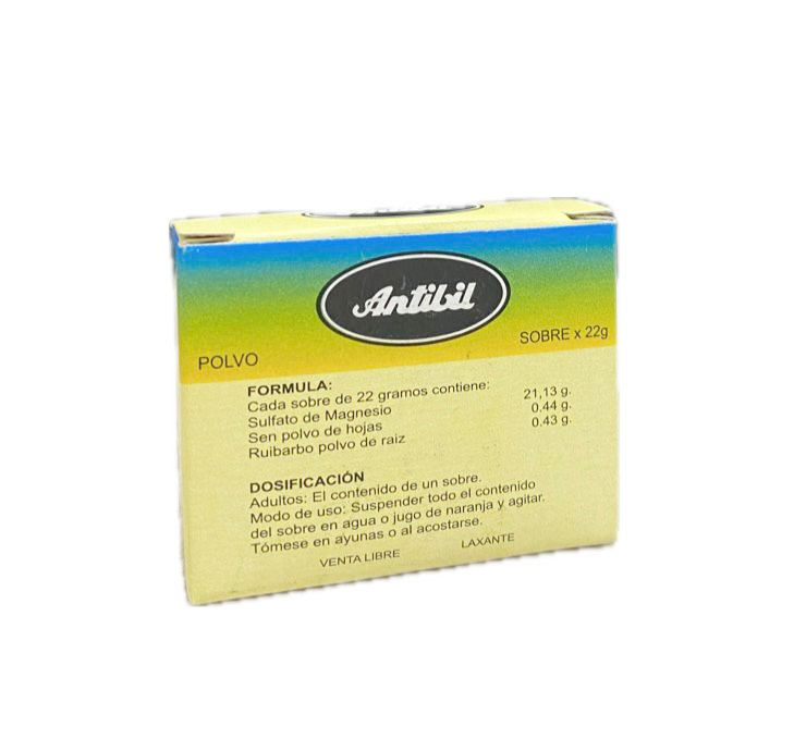ANTIBIL POLVO PARA SUSPENSION ORAL SOBRE X 22 GR 