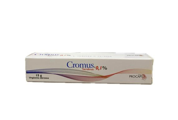 CROMUS 0,1% UNGUENTO DERMICO TUBO X 15 GR