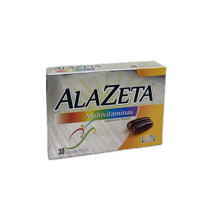 ALAZETA SUPLEMENTO DIETARIO CAJA X 30 CAPSULAS 