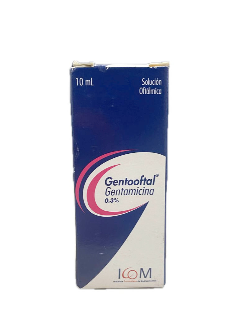 GENTOOFTAL 0.3% SOLUCION OFTALMICA FRASCO X 10 ML