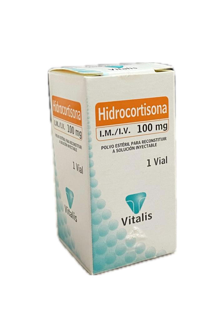 HIDROCORTISONA 100MG CAJA X 1 AMPOLLA VITALIS