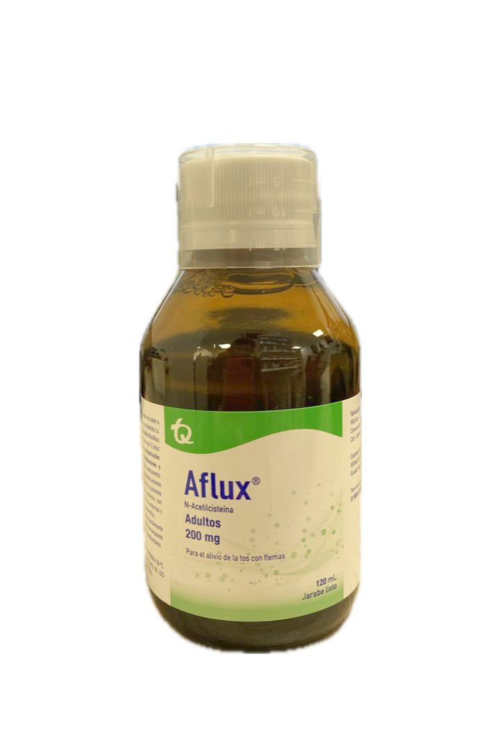 AFLUX ADULTO JARABE 200 MG FRASCO X 120 ML