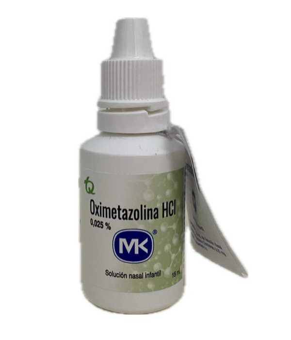 OXIMETAZOLINA NASAL MK GOTAS 0.025% FRASCO X 15 ML