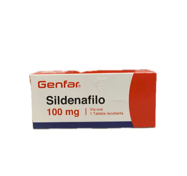 SILDENAFIL 100 MG CAJA X 1 TABLETA MK