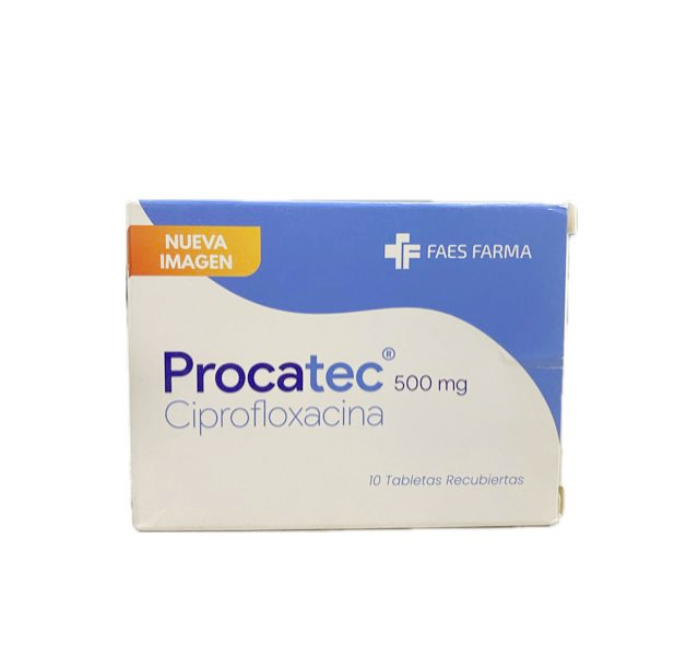 PROCATEC 500 MG CAJA X 10 TABLETAS 