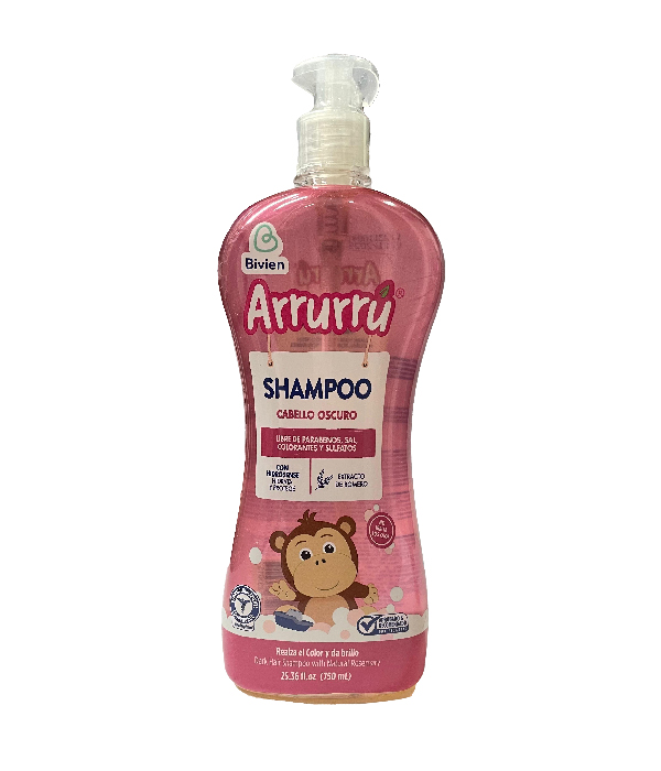 SHAMPOO ARRURU CABELLO OSCURO FRASCO X 750 ML