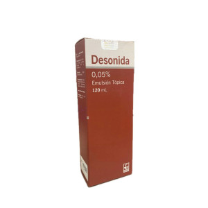 DESONIDA 0.05% EMULSION TOPICA FRASCO X 120 ML 