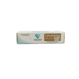 LINCOMICINA 300MG/1ML CAJA X 1 AMPOLLA VITALIS