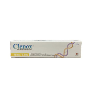 CLENOX 40MG/0,4ML CAJA X 1 JERINGA PRELLENADA 