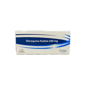 CLOROQUINA 250 MG CAJA X 20 TABLETAS HUMAX 