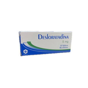 DESLORATADINA 5 MG CAJA X 10  TABLETAS EXPOFARMA 