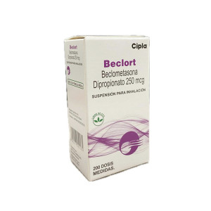 BECLORT SUSPENSION PARA INHALACION X 200 DOSIS 