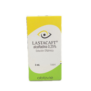 LASTACAFT 0,25% SOLUCION OFTALMICA FRASCO X 3 ML