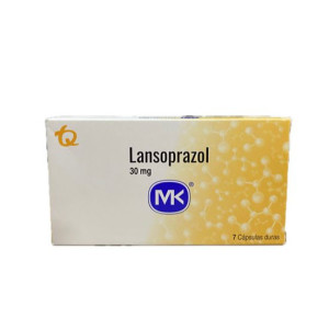 LANSOPRAZOL 30 MG CAJA X 7 CAPSULAS MK