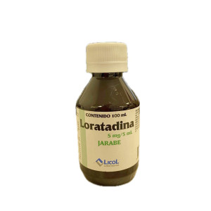 LORATADINA JARABE FRASCO X 100 ML LICOL 