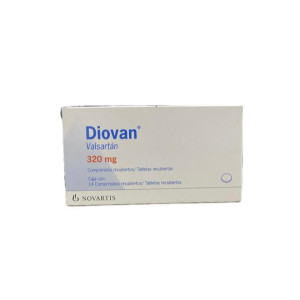 DIOVAN 320 MG CAJA X 14 COMPRIMIOS 