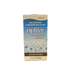 OPTIVE SOLUCION OFTALMICA FRASCO X 15 ML