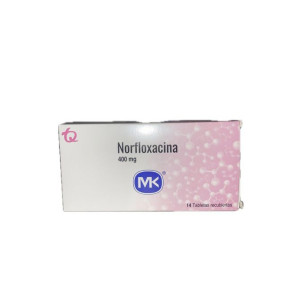 NORFLOXACINA 400 MG CAJA X 14 TABLETAS MK