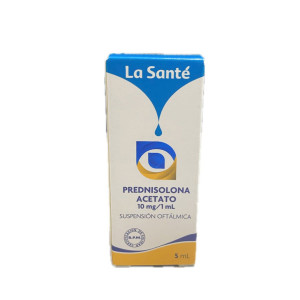 PREDNISOLONA ACETATO SOLUCION OFTALMICA FRASCO X 5 ML 