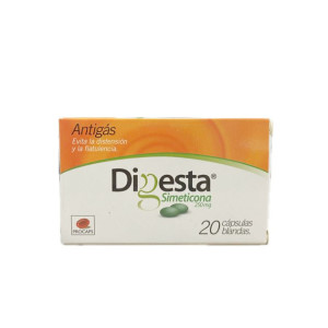 DIGESTA 250 MG CAJA X 20 CAPSULAS BLANDAS