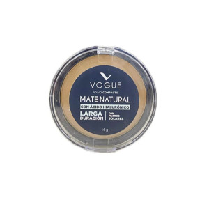 POLVO COMPACTO VOGUE MATE NATURAL GITANO X 14 G