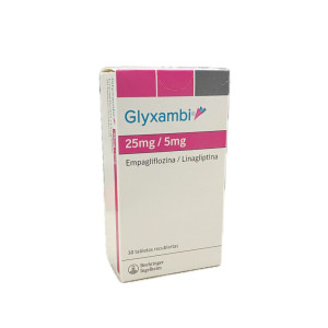 GLYXAMBI 25MG/5 MG CAJA X 30 TABLETAS 