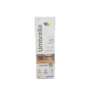 UMBRELLA SPF 50 + PERFECT SKIN TONO OSCURO TUBO X 50 GR