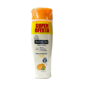 JABON INTIMO INTIBON CALENDULA FRASCO X 210 GR +120 GR