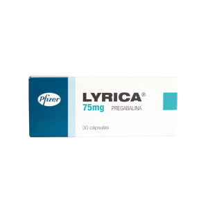 LYRICA 75 MG CAJA X 30 CAPSULAS