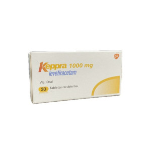 KEPPRA 1000 MG CAJA X 30 TABLETAS 