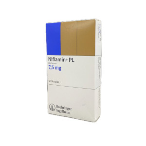 NIFLAMIN PL 7,5 MG CAJA X 5 CAPSULAS