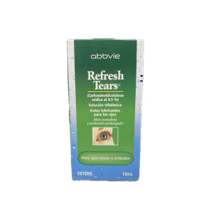 REFRESH TEARS 0.5% GOTAS LUBRICANTES FRASCO X 15 ML