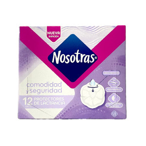 PROTECTORES LACTINOSOTRAS RESPIRABLES GEL CAJA X 12 UNDS