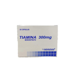 TIAMINA 300 MG CAJA X 50 TABLETAS NOVAMED