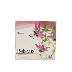 RELAXUS PASSIFLORA VALERIANA CAJA X 15 CAPSULAS 
