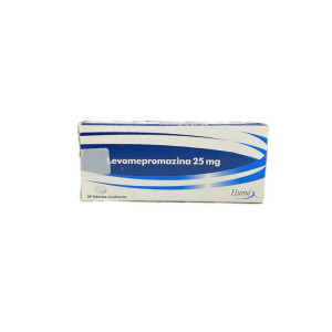 LEVOMEPROMAZINA 25 MG CAJA X 20 TABLETAS HUMAX 