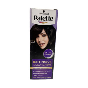 TINTURA PALETTE  1-0 NEGRO TUBO X 50 ML