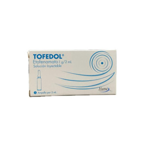 TOFEDOL 1G/2ML SOLUCION INYECTABLE CAJA X 1 AMPOLLA 