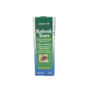 REFRESH TEARS 0.5% GOTAS LUBRICANTES FRASCO X 10 ML
