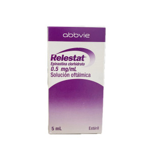 RELESTAT 0.5MG/ML SOLUCION OFTALMICA FRASCO X 5 ML